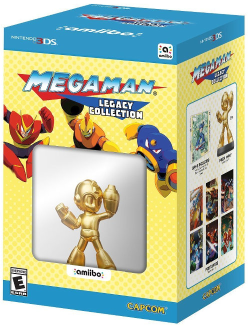 アミーボに、ロックマン ゴールドVer.登場。海外ではクラシックス