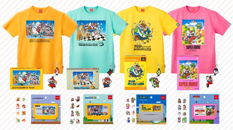 Nintendo TOKYOにて「スーパーマリオブラザーズ」35周年記念グッズ発売