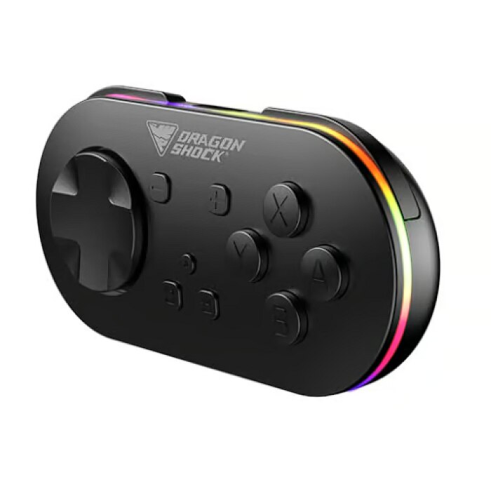 DragonShock - Wireless Mini Controller Pair Glow-Fusion & Black