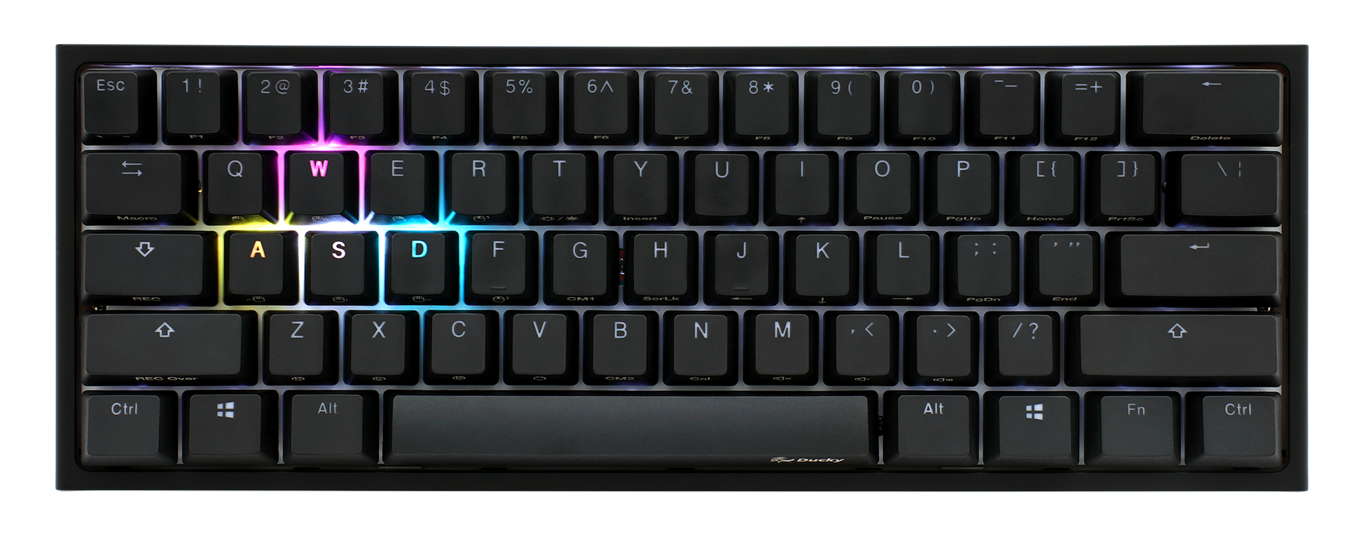 Ducky One 2 Mini v2 RGB LED 60% Mechanical Keyboard - Black – Game