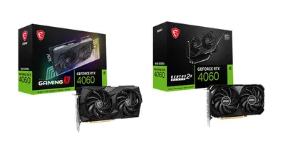 MSI、RTX 4060グラボのGAMING/VENTSUシリーズ2機種を発売！価格5万2800