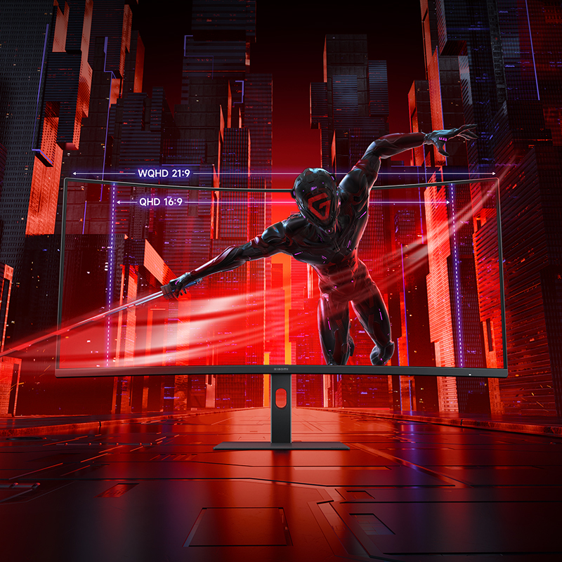 Xiaomi、4万円を切る34型の湾曲ウルトラワイドゲーミングモニター