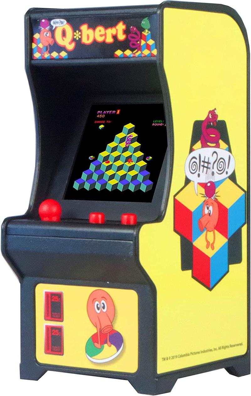 ミニアーケード筐体キーホルダー その11（Q-Bert） - Game Station