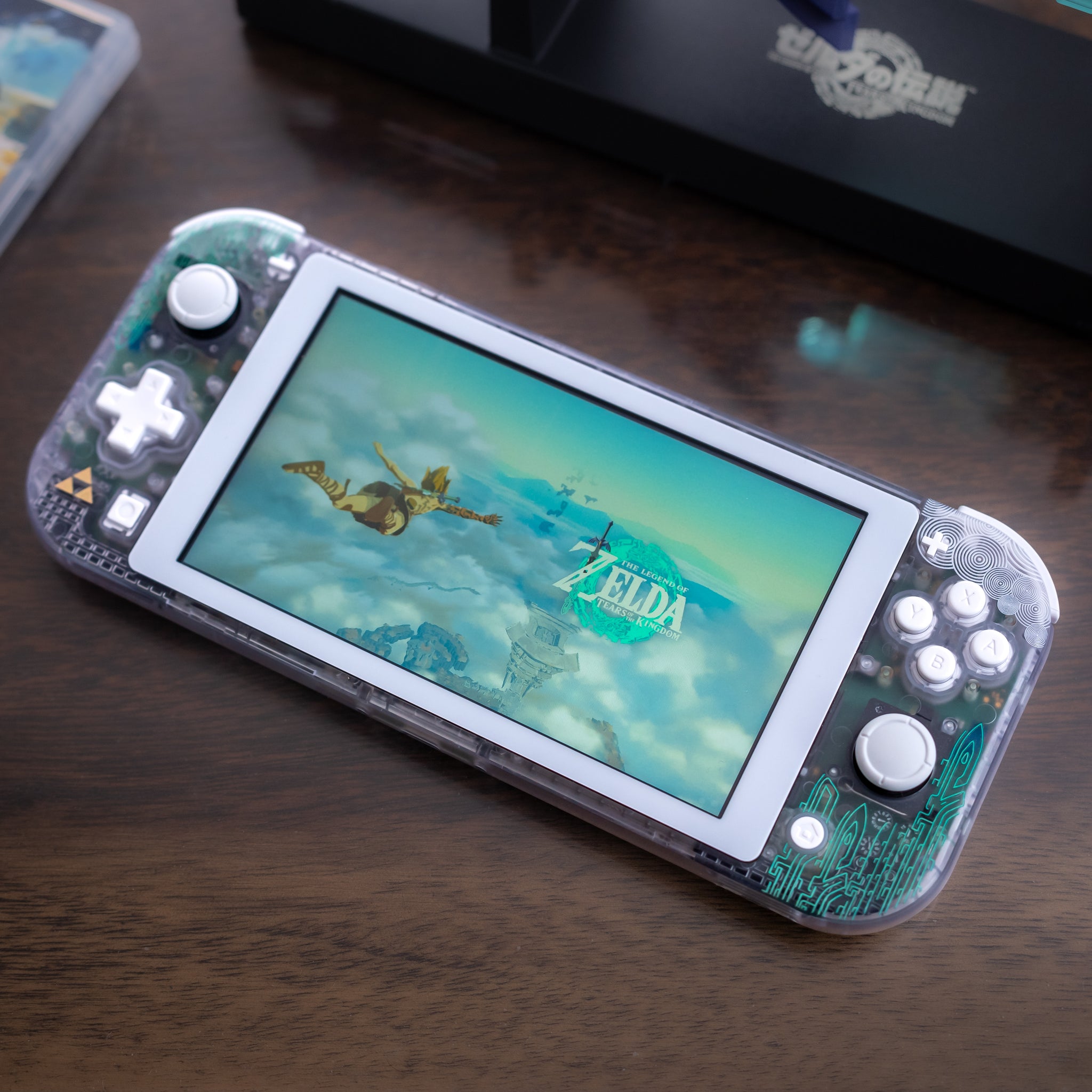 Custom Nintendo Switch Lite Zelda: Tears Of The Kingdom Premium