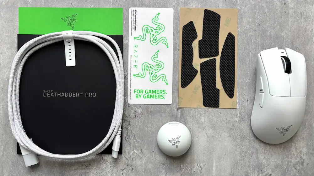 Razer DeathAdder V4 Proを徹底レビュー｜56gと軽量化された人気エルゴ