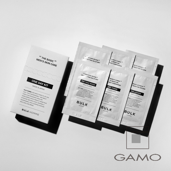 バルクオム ザ アメニティ ONE DAY KIT | G SELECT ガモウの理美容用品