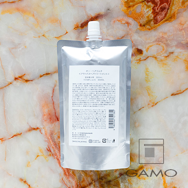 オー・ヘアミルク 300gレフィル | G SELECT ガモウの理美容用品通販サイト