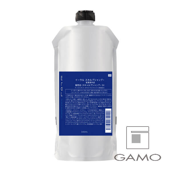 イーラル スカルプシャンプー 340ml（詰替） | G SELECT ガモウの理