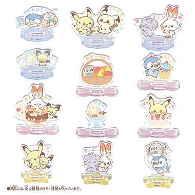 ポケモン ポケピース ちょこんとミニアクリルスタンド ～ピースな