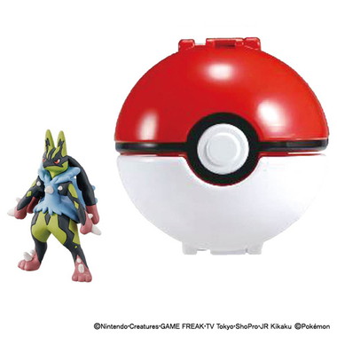 モンコレ ポケデルゼ 黄色いメガルカリオ（モンスターボール） | 玩具
