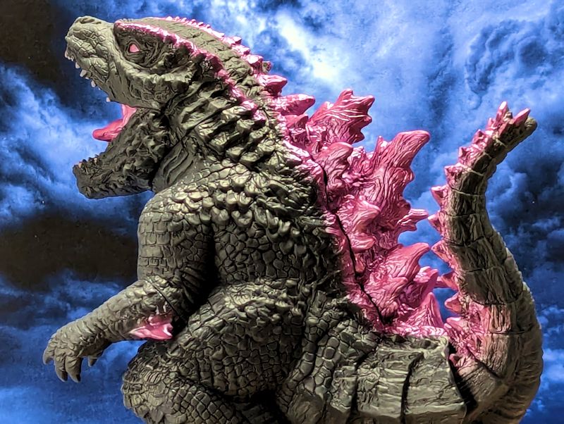 玩栗犬と、鎮座獣 ゴジラ from ゴジラxコング 新たなる帝国 (2024