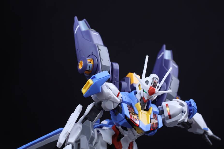 HGミラソウル社製フライトユニット装備｜ガンダムエアリアル