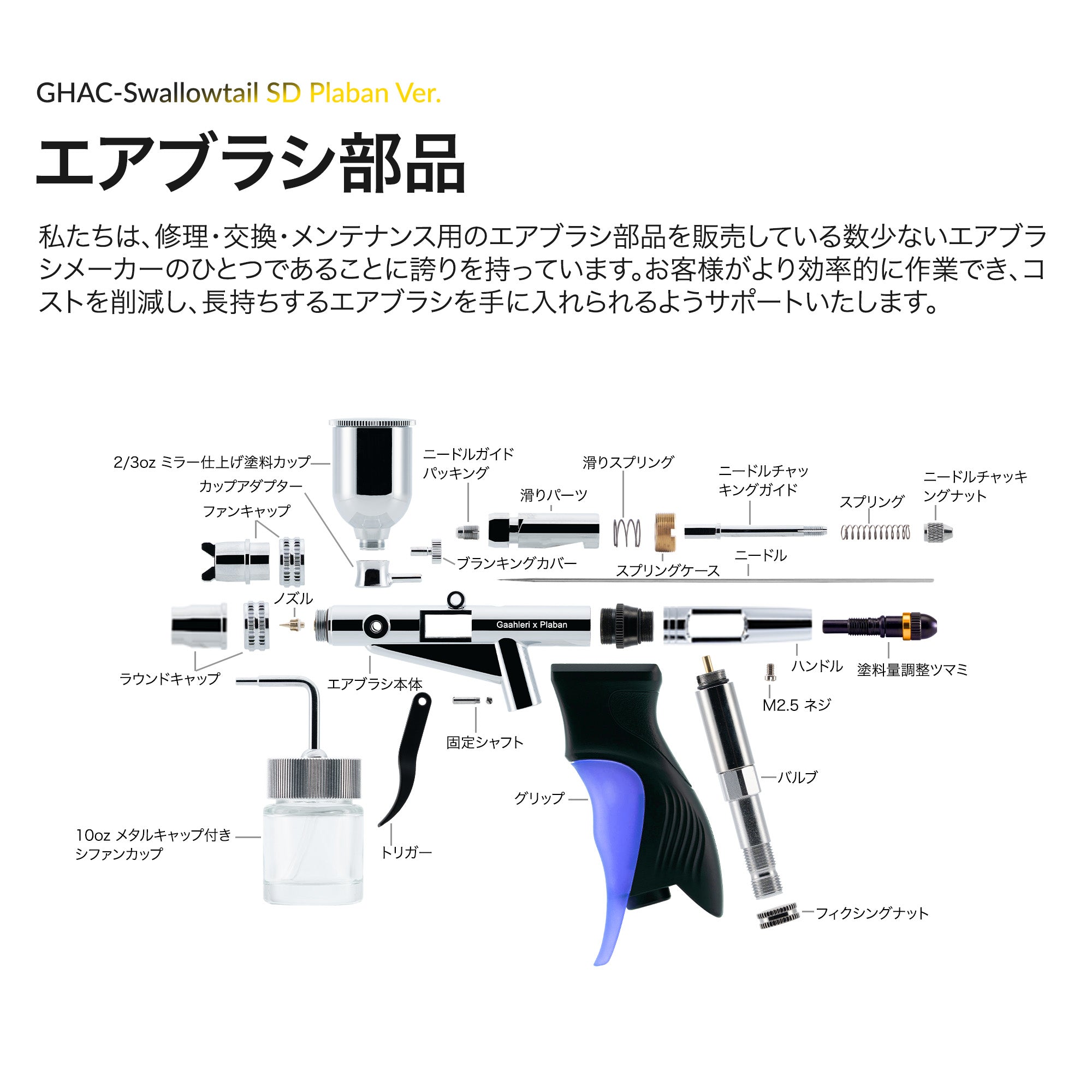 ACEシリーズ GHAC-Swallowtail SD ぷらばんVer.エアブラシ – Gaahleri