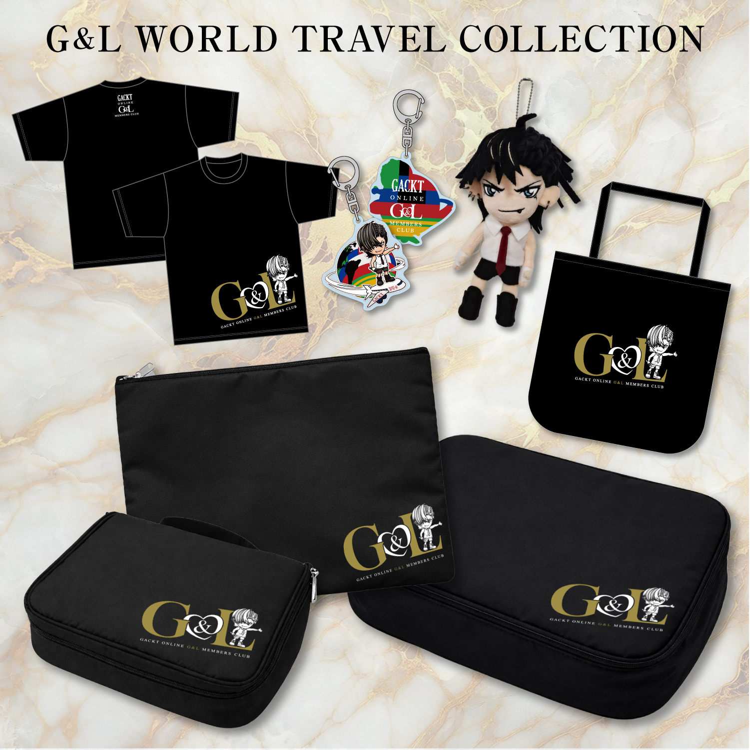 GACKT YFCz 南米ツアー開催を応援する FC会員限定アイテムが登場