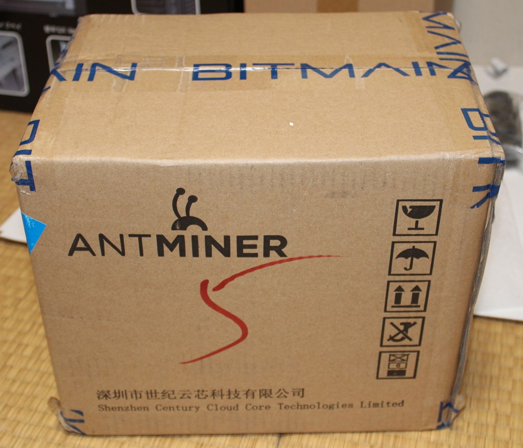Antminer Z9 miniの到着とその設定について