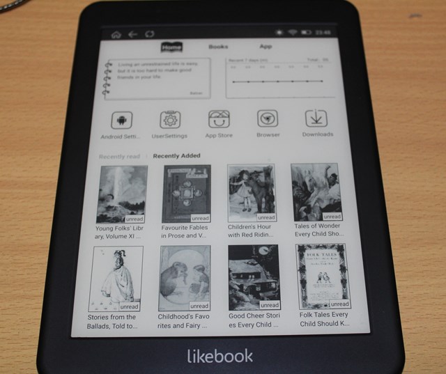 Likebook MarsT80D 電子書籍リーダー 本体 自炊革命！汎用性が高い電子