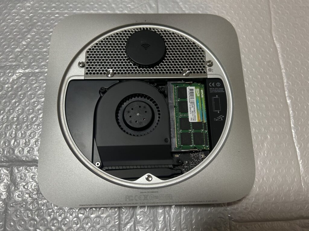 今更】Mac mini Late 2012を10年ぶりに引っ張り出してSSD化＆強引に
