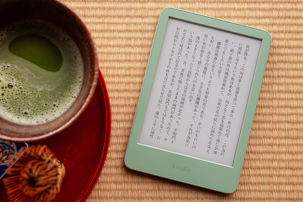 Amazon、“マッチャ”カラーを追加した「Kindle」2024年モデル | Gadget Gate