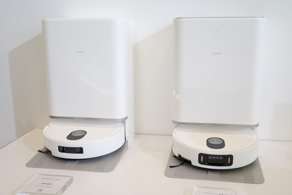 Xiaomi、ロボット掃除機3モデル。80度モップ洗浄の全自動「5Pro／5