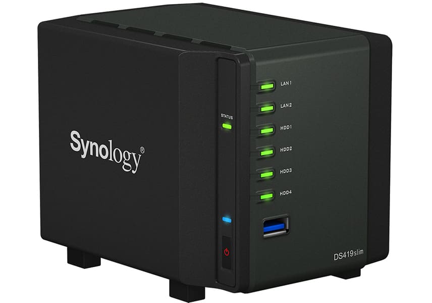 小さくても大容量。 Synology「DiskStation DS620slim」は2.5インチ