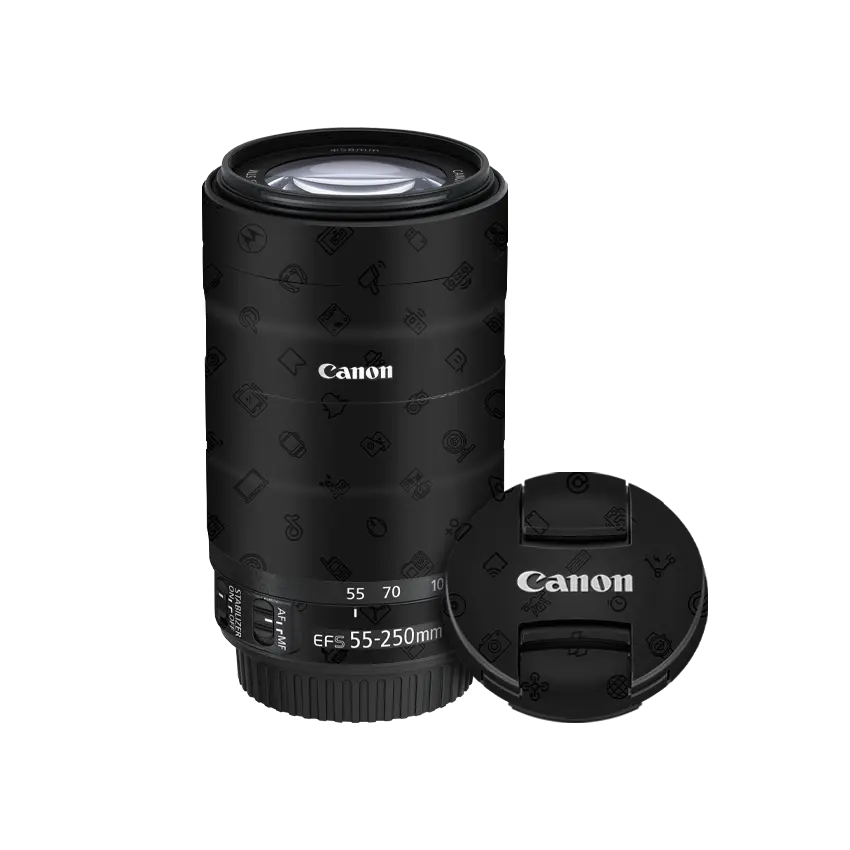 Canon EF-S 55 - 250mm f/4-5.6 STM Skins & Wraps | GadgetShieldz