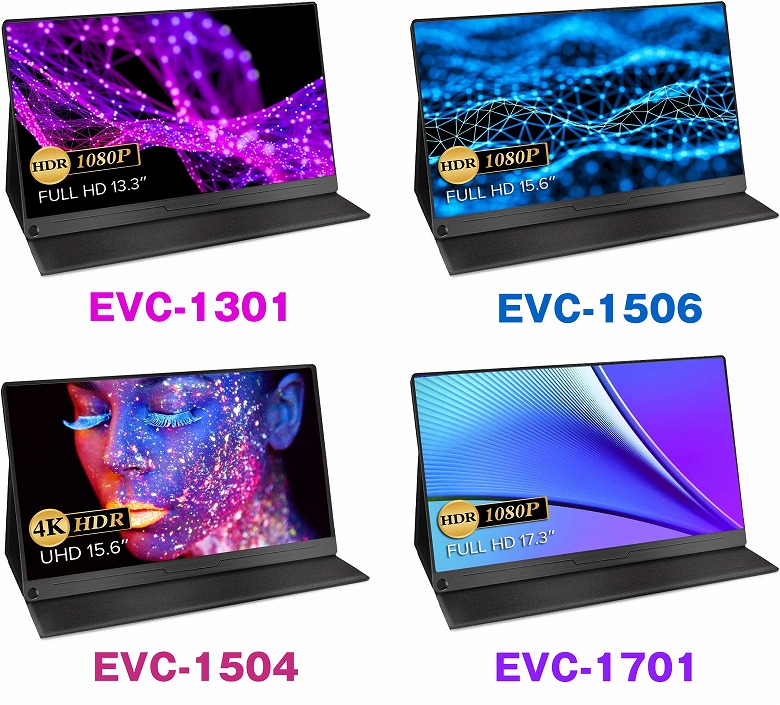 EVICIV EVC-1504 レビュー】3種類の映像入力に対応し、軽量・4K