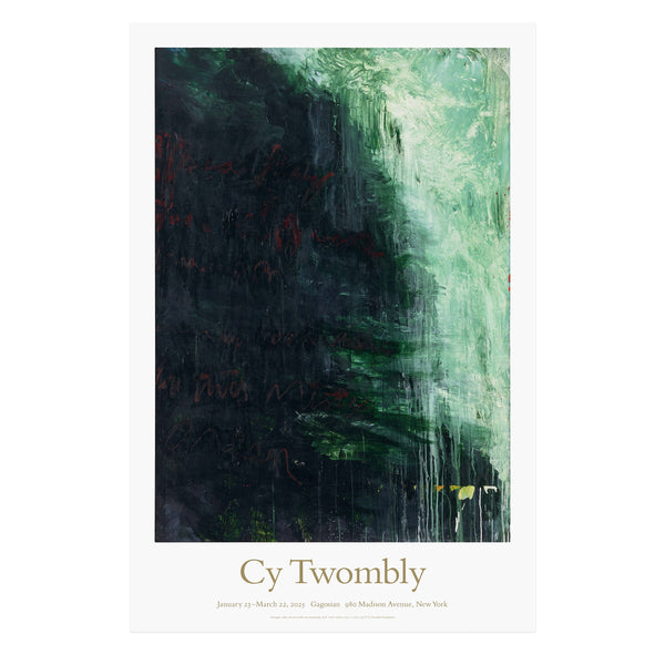 Cy Twombly Poster | Gagosian Shop
