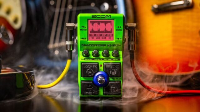 ZOOMマルチストンプ筐体のハイスペックルーパー MS-90LP+｜GAINMAG