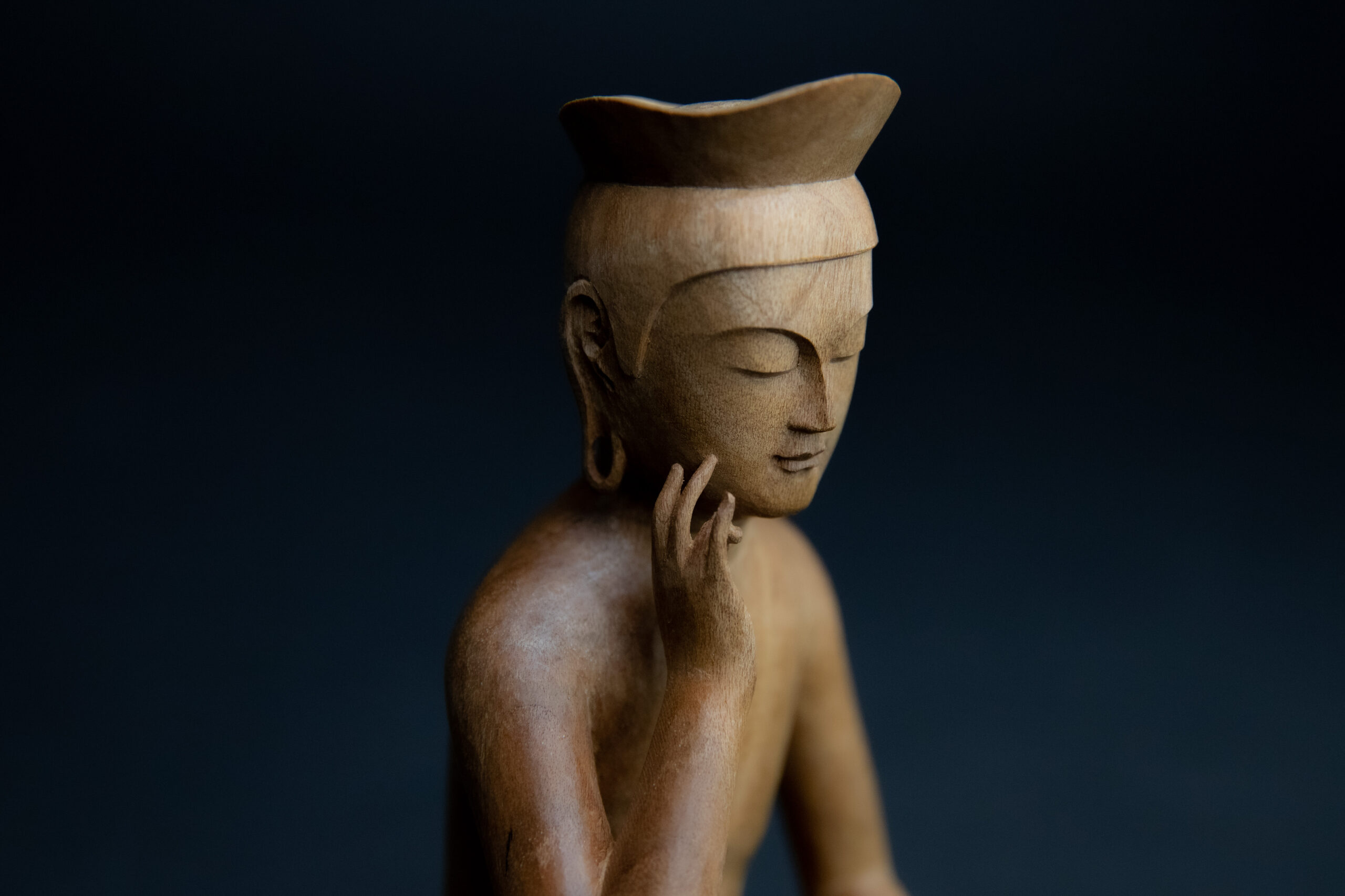 弥勒菩薩半跏思惟像 制作実績 | 京都の仏師【我休】GAKYU by 宮本工藝