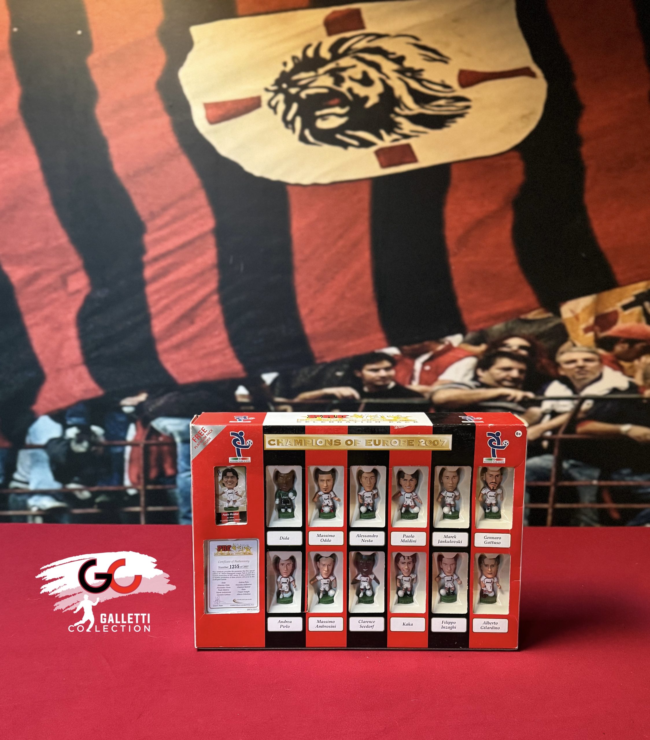 AC Milan Corinthian pro stars pack Champions of Europe 2007 in