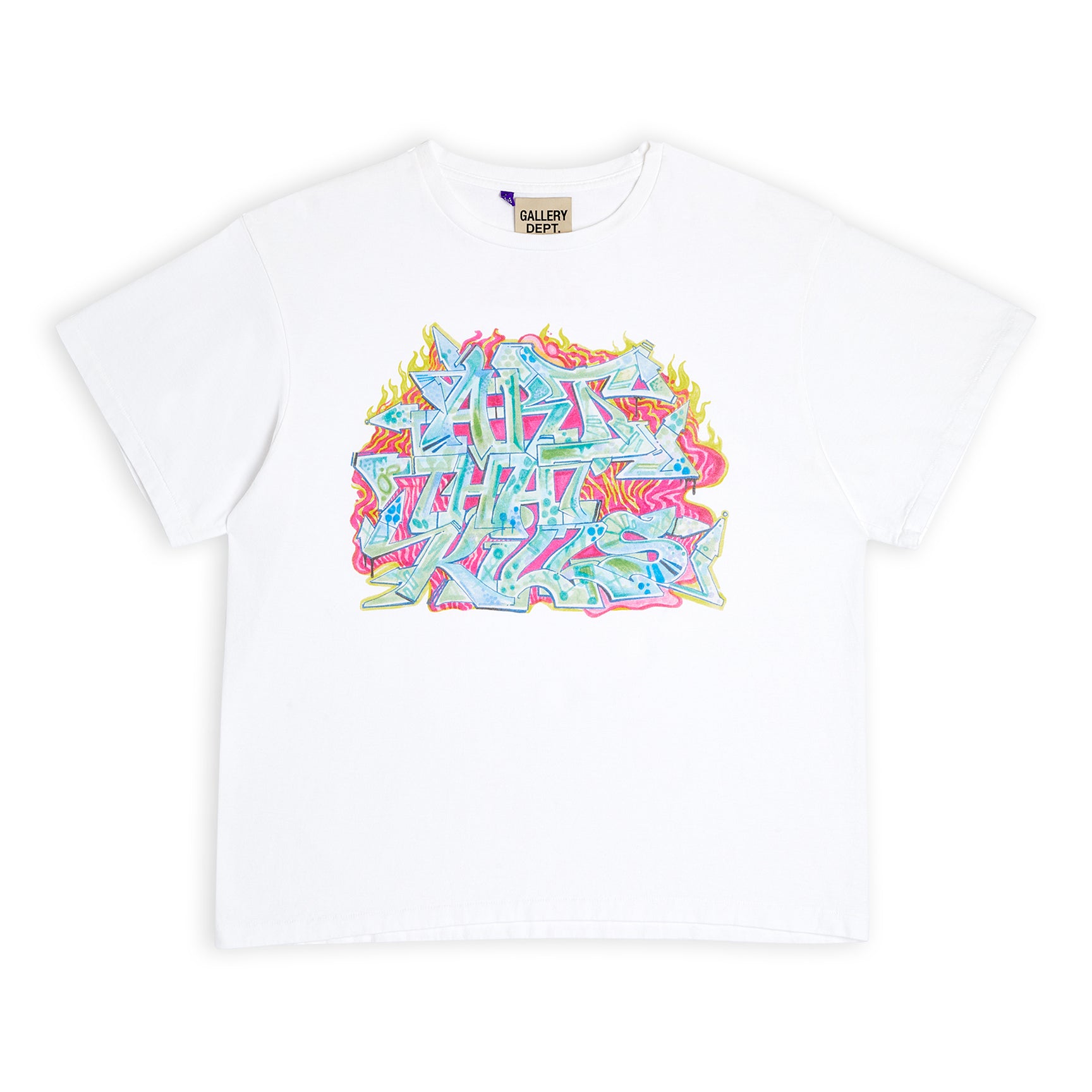 GALLERY DEPT. ATK GRAFFITI TEE WHITE