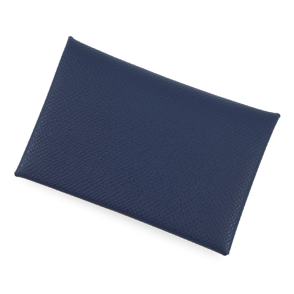 エルメス カードケース カルヴィ ブラック エプソン W刻印 HERMES 名刺