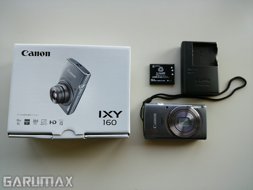 ブログ用写真を撮るためにキャノンIXY160を買ったのでレビュー