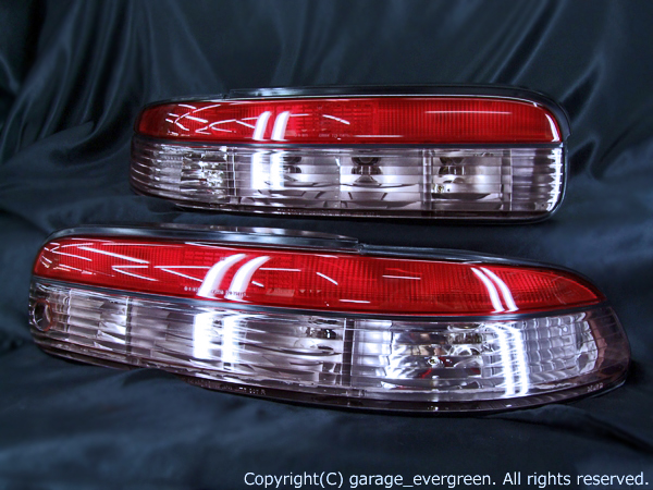 美品 JZZ30ソアラ中期 純正加工ハーフクリスタル テールライトEG