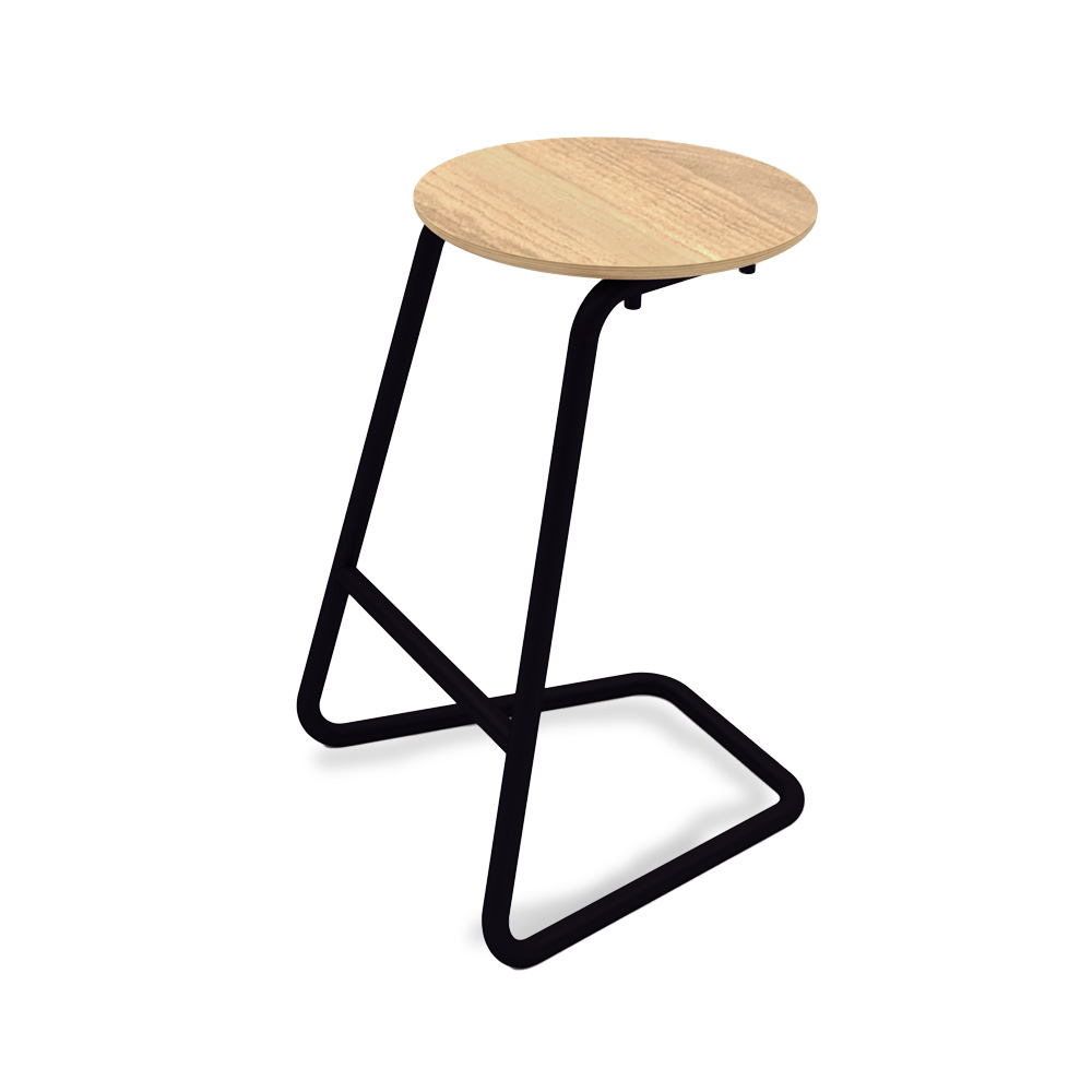 サイドテーブルTC 木製 丸テーブル スツール 高さ63cm (オフィス