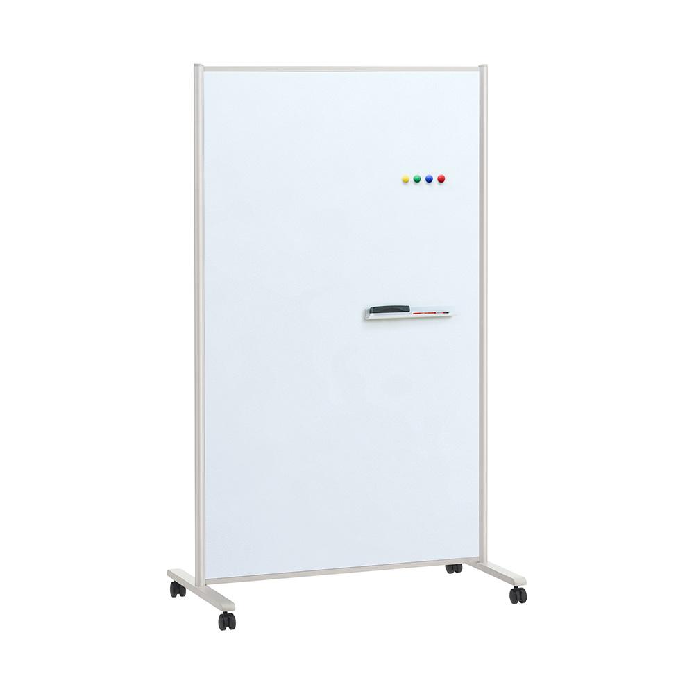 PLUS ホワイトボード スクリーンパネル 衝立型 幅91.2×高さ178.4cm の