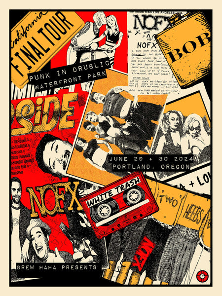 NOFX - Punk in Drublic Portland – Garageland Print