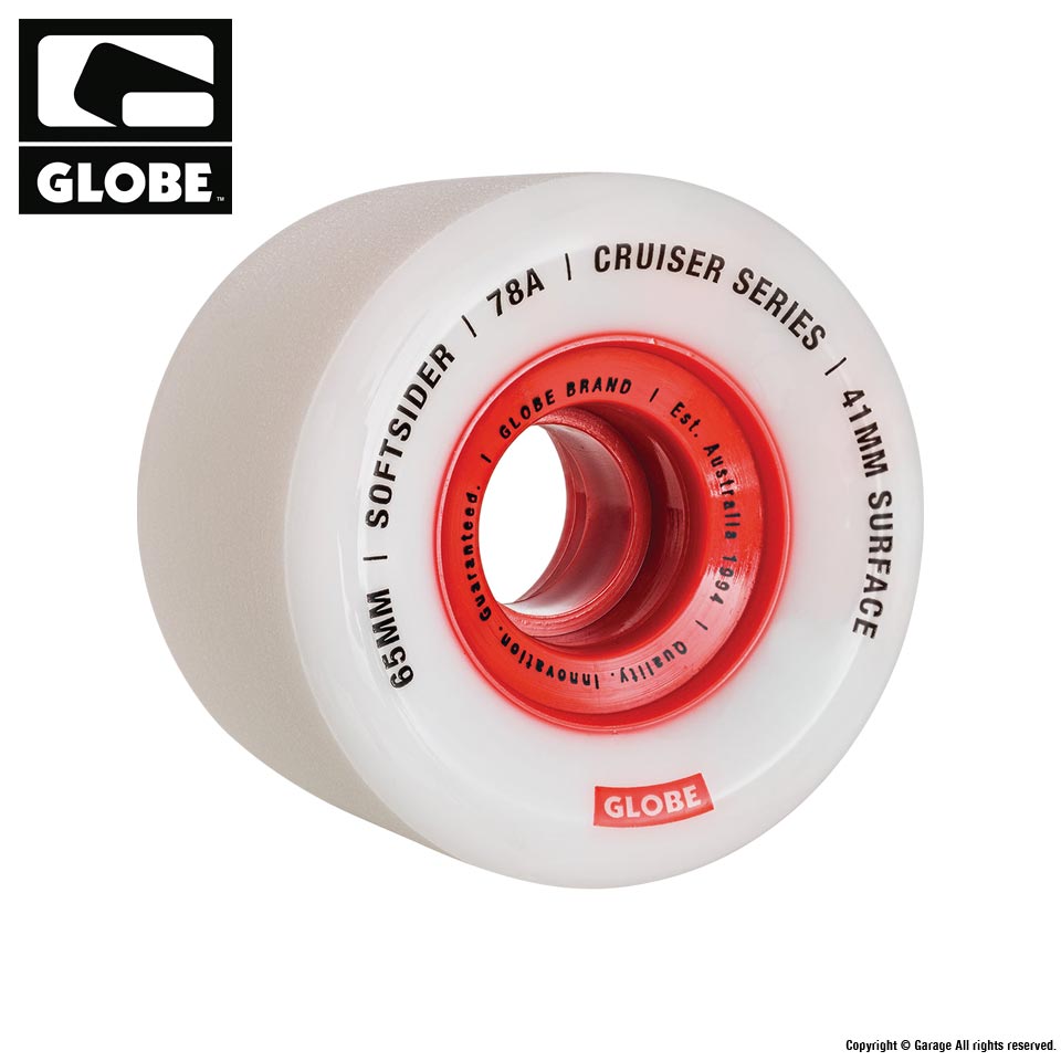 GLOBE SOFTSIDER CRUISER 78A ソフトウィール 65mm x 41mm スケート