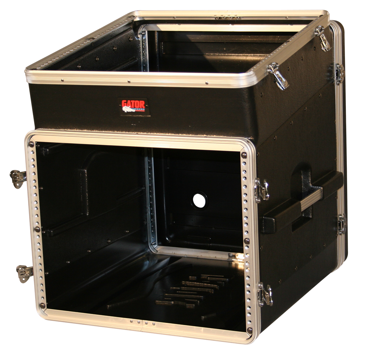 10U Top, 8U Side Console Audio Rack-GRC-10X8 - Gator Cases
