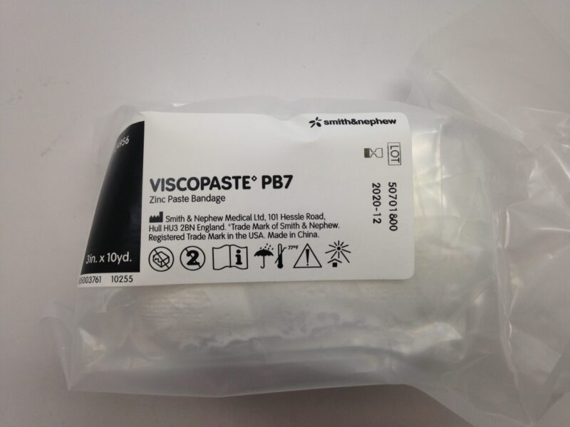 SMITH AND NEPHEW 4956 Viscopaste PB7 Zinc Paste Bandage, 3in x