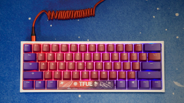 レビュー】Ducky x Tfueコラボキーキャップをゲット！スペースバーが