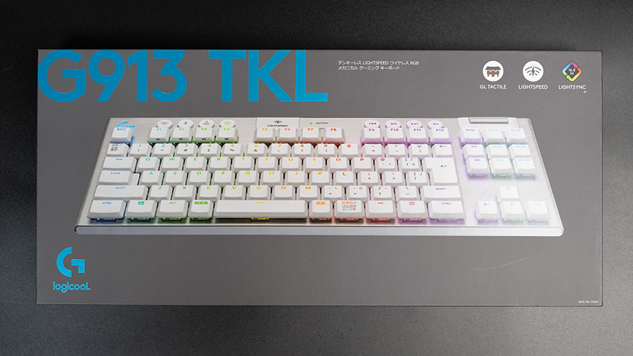 Logicool G913 TKL レビュー。唯一無二のロープロファイルワイヤレス