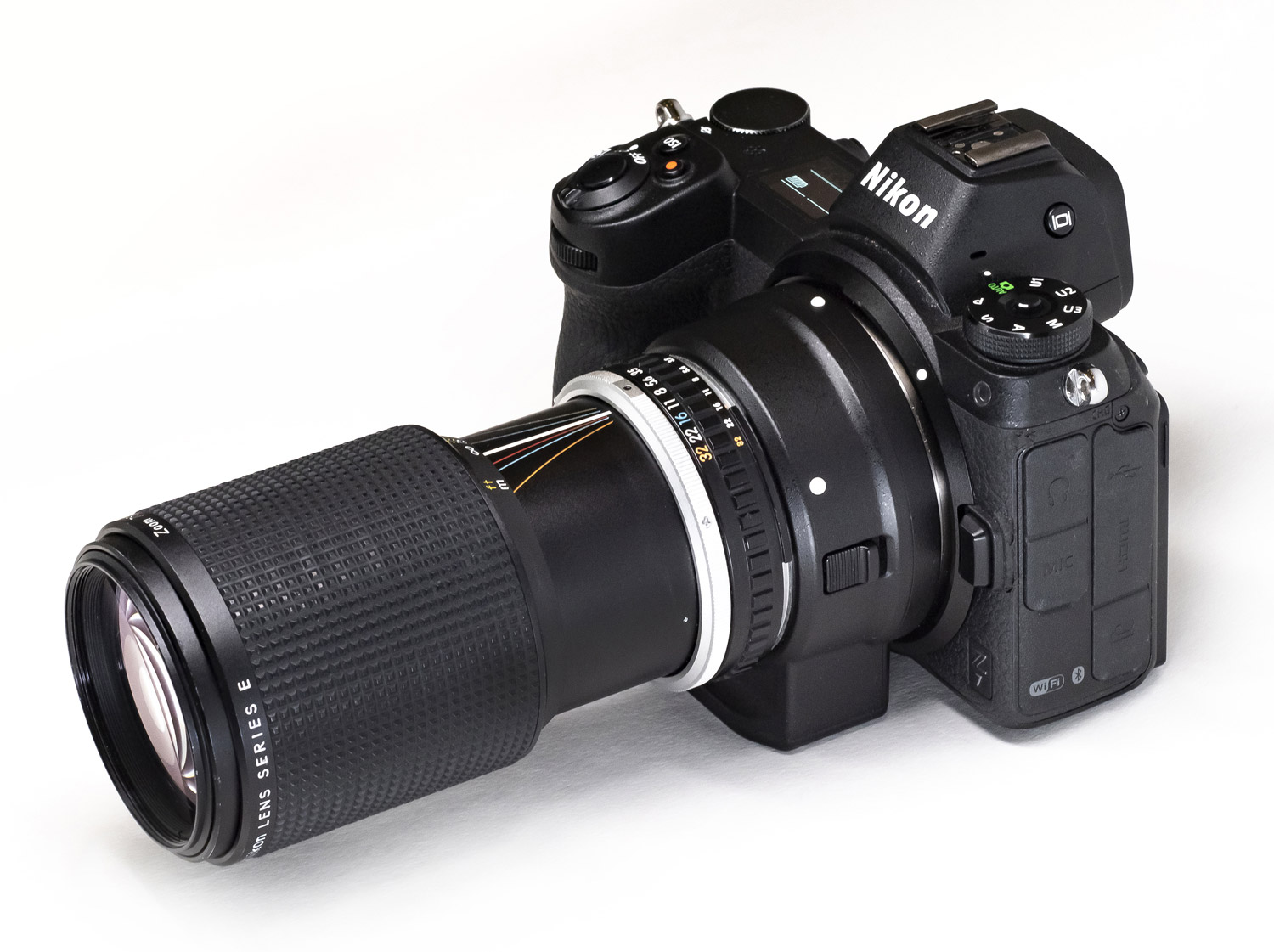 ニコン Z 7とフィルムカメラ時代のFマウントレンズで撮影したショート