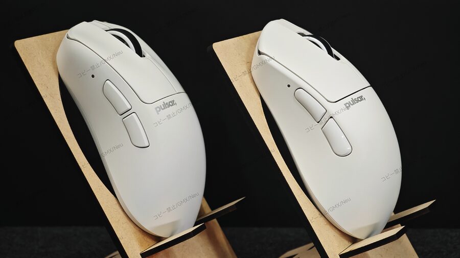 実測55g】Pulsar X3 Size2レビュー！8KHz対応で入力遅延4.2msの最新