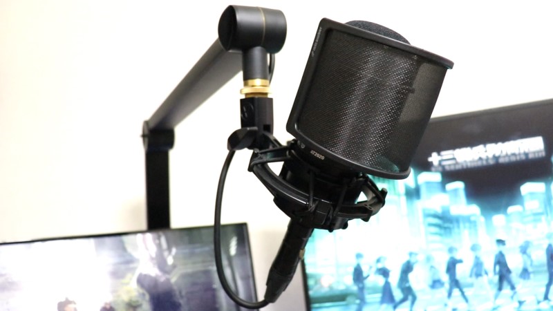 Blue Microphonesブラックマイクアーム（調整可能） Blue Microphones