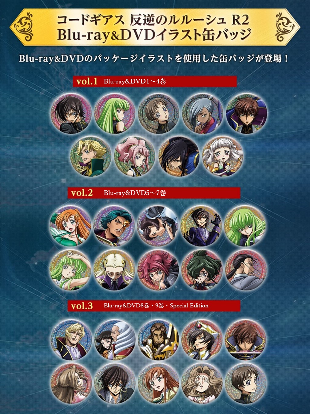 4月6日のTVアニメ放送記念日に合わせて、「コードギアス 反逆の