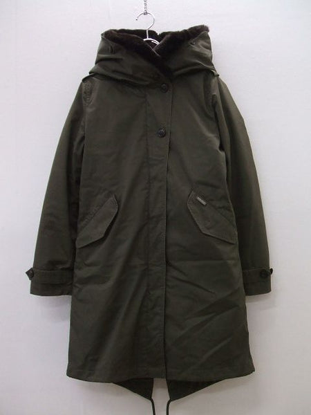 WOOLRICH モッズコート ライナー付き カーキ サイズXS ウールリッチ
