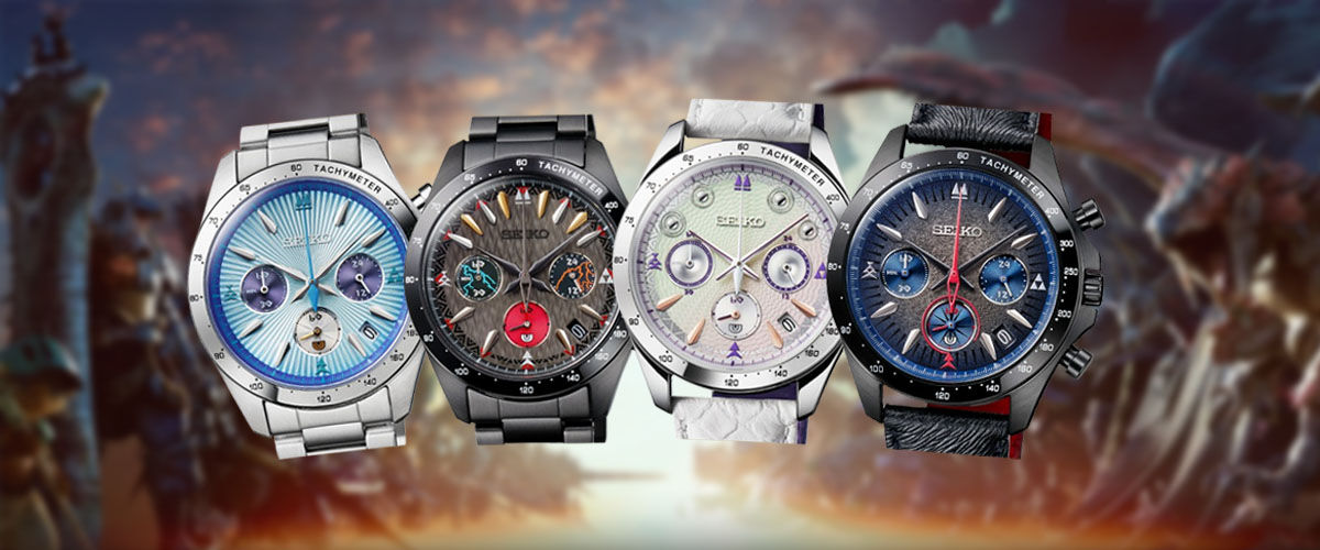 Monster Hunter' X Seiko Watches Celebrate 20 Years Of Legendary