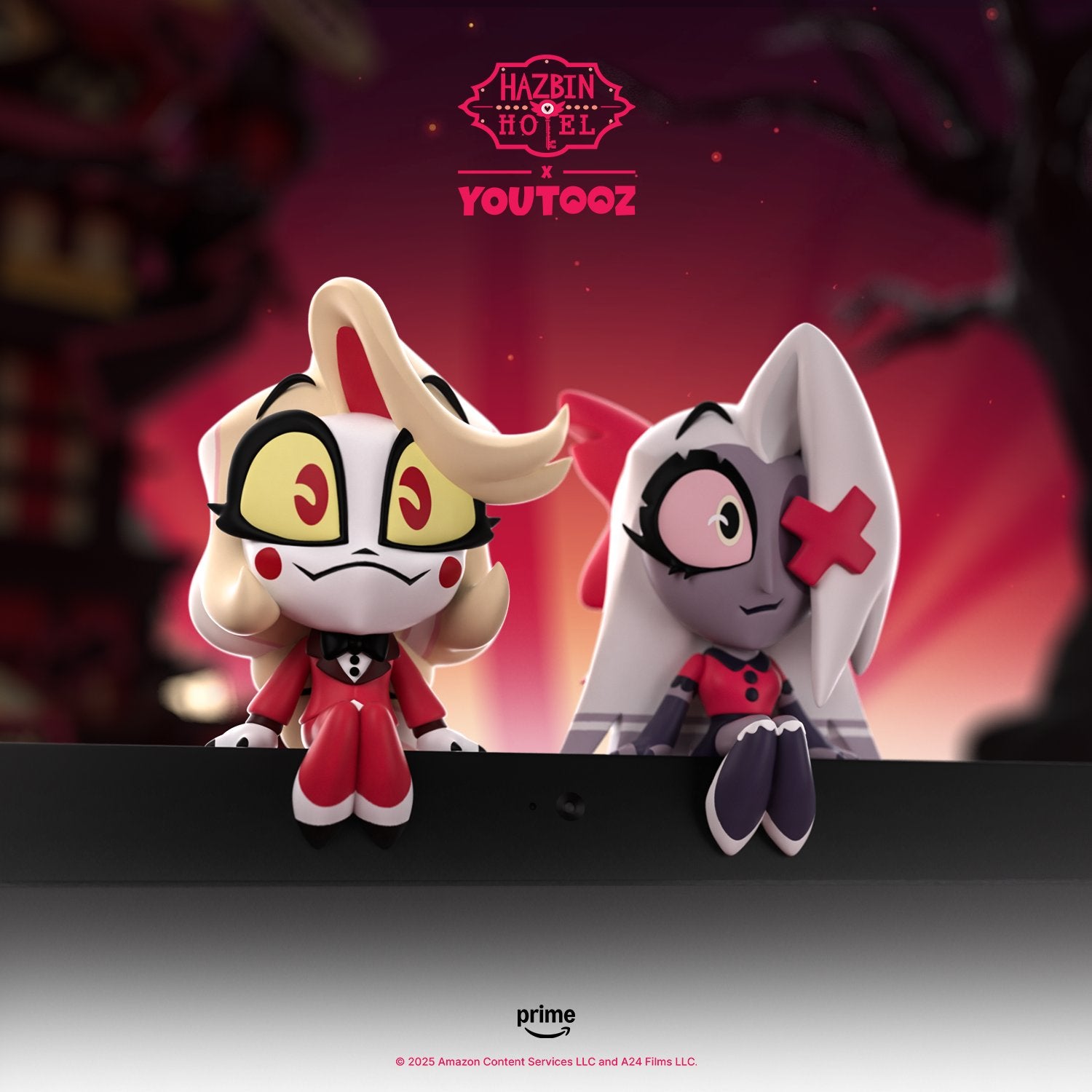 Youtooz Hazbin Hotel モニターフィギュア 2体セット （チャーリー