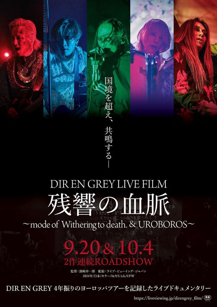DIR EN GREY、ライヴ・フィルム